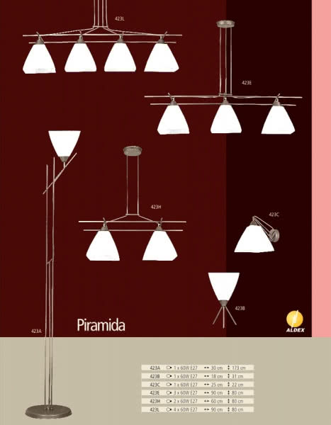 Oświetlenie Piramida