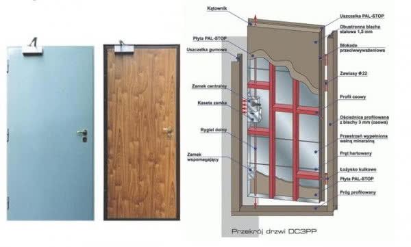 Drzwi DC3PP60