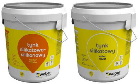 Tynki silikatowe Weber.