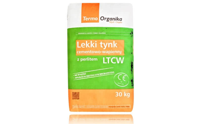 Lekki tynk cementowo-wapienny z perlitem Termo Organika