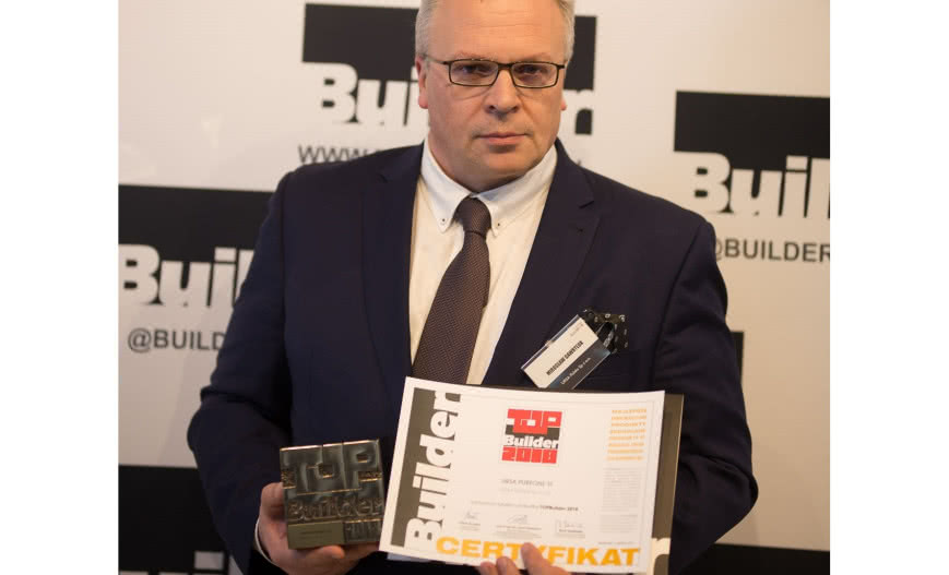 Nagroda TOPBuilder 2018 dla produktu URSA PUREONE 31
