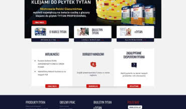 Nowa platforma internetowa marki Tytan