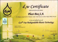 Certyfikat technologii d2w