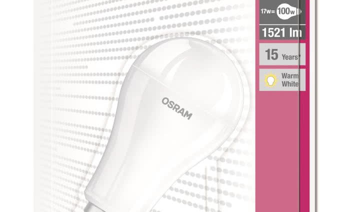 OSRAM LED STAR A100 - zamiennik LED 100-watowej żarówki