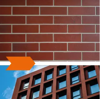 Płytki elewacyjne Brickoflex: RUBINA