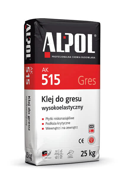 Klej do płytek ODKSZTAŁCALNY S1 AK 515