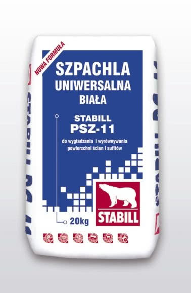 Szpachla uniwersalna biała STABILL PSZ-11