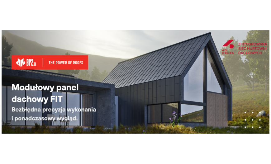 Nowość! Modułowy panel dachowy FIT
