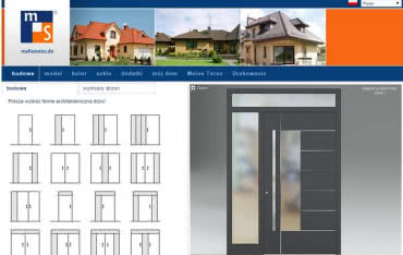 Konfigurator doboru drzwi wejściowych od MS więcej niż OKNA