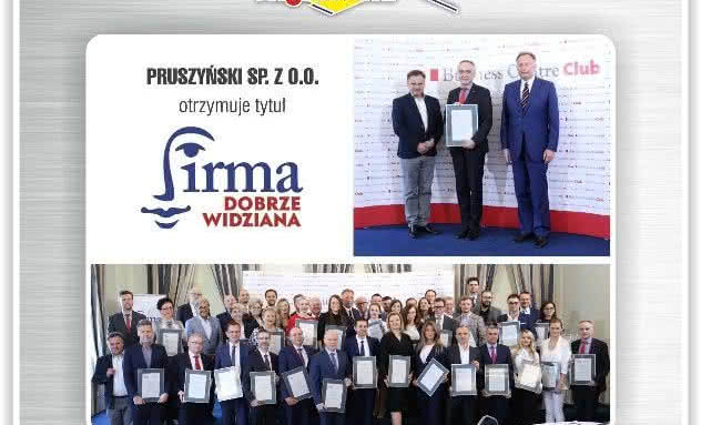 Złoty Champion Roku 2018 oraz Złota Budowlana Marka Roku 2018 dla Blachy Pruszyński