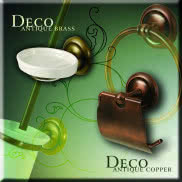 Akcesoria łazienkowe - kolekcja Deco