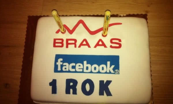 Marka Braas od roku obecna na Facebooku