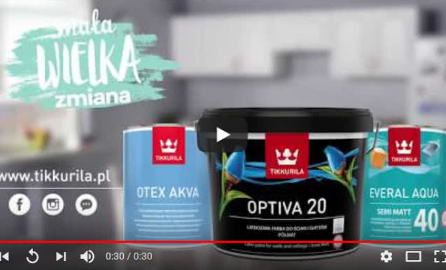 Metamorfoza kuchni farbami Tikkurila
