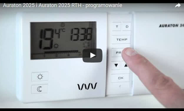 Prezentacja regulatora temperatury Auraton 2030