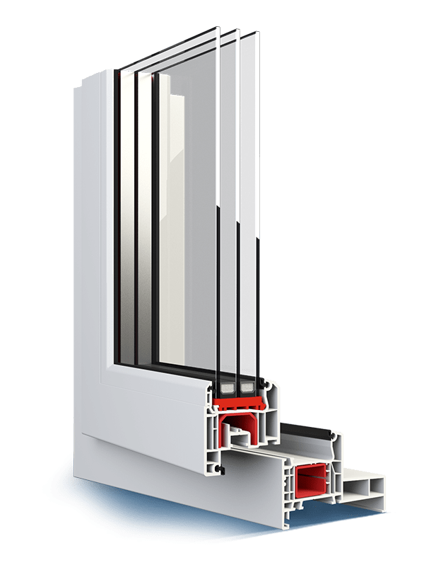 Okna z PVC Monoblock