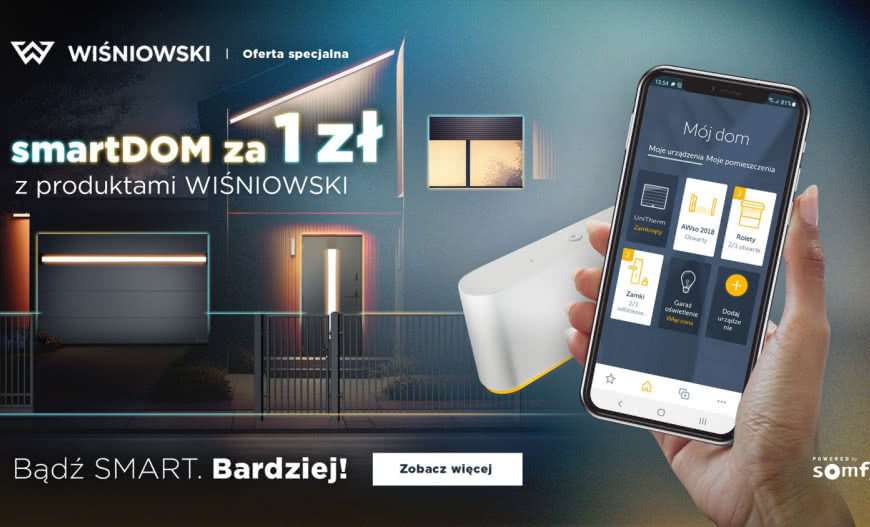 Letnia promocja WIŚNIOWSKI - smart dom w zasięgu ręki!