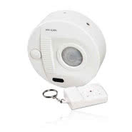 Bezprzewodowy mini alarm sufitowy sterowany pilotem 