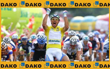 Spoty reklamowe DAKO na Tour de Pologne