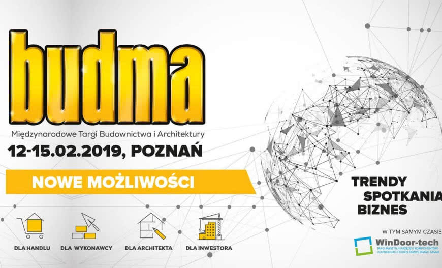 Program wydarzeń dla architektów na Targach BUDMA 2019