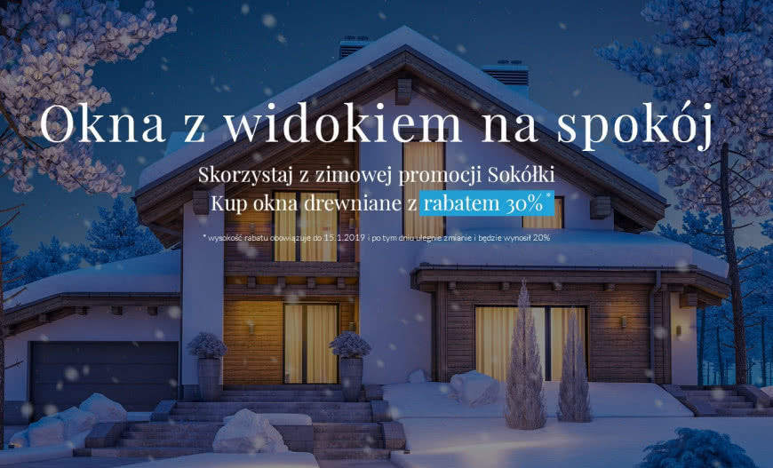 Ruszyła zimowa promocja Sokółka Okna i Drzwi