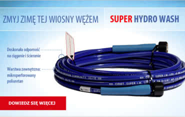 Gotowe przewody Super Hydro Wash do czyszczenia wysokociśnieniowego z ogranicznikami ugięcia w promocyjnej cenie