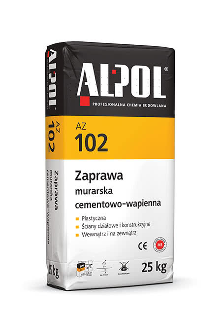 Zaprawa murarska cementowo-wapienna AZ 102