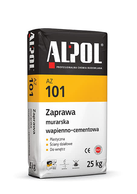 Zaprawa murarska wapienno-cementowa AZ 101